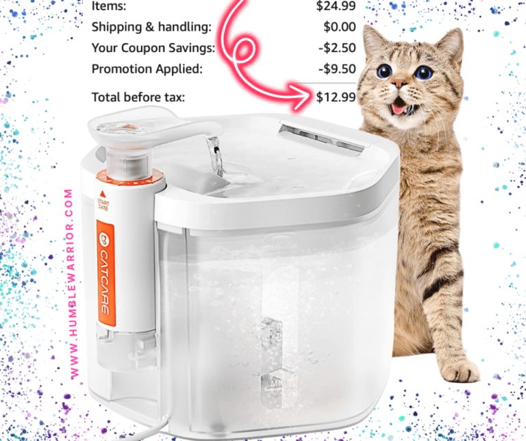 Cat Care Pet Water Fountain!