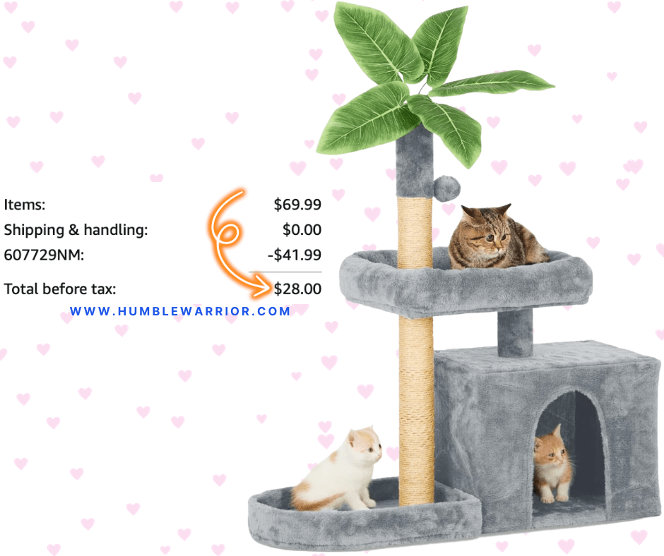 TSCOMON 31.5″Cat Tree Tower!