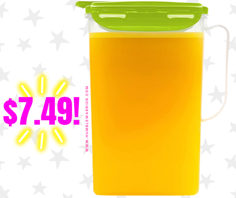 LocknLock Fridge-Door Friendly Flip-Top Pitcher!
