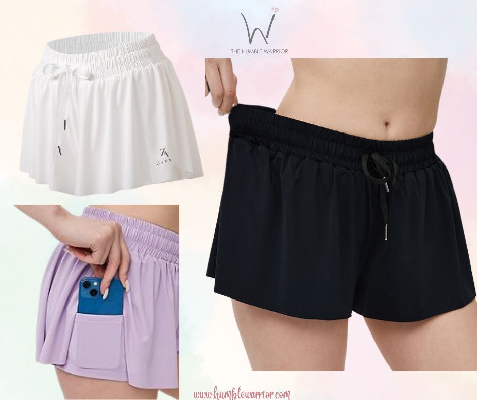 Double Layer Butterfly Shorts