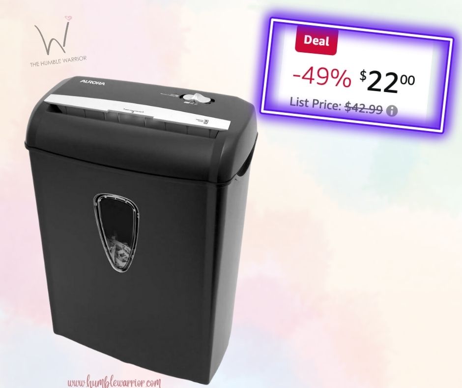 Paper/Credit Card Shredder
