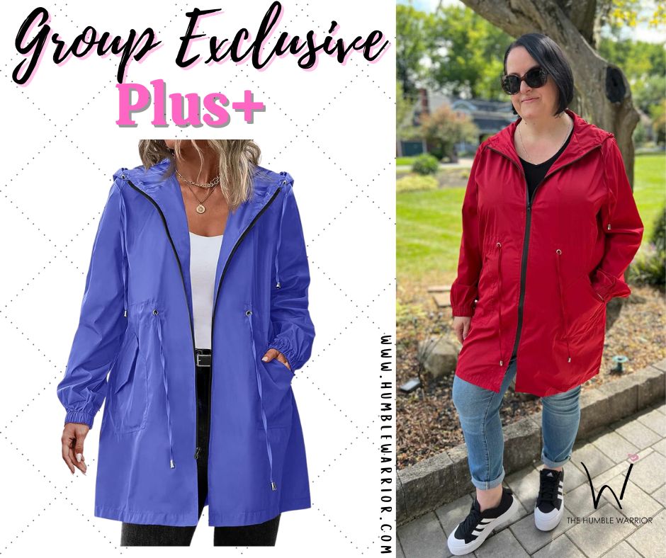 Plus+ IN’VOLAND Hooded Waterproof Windbreakers!!