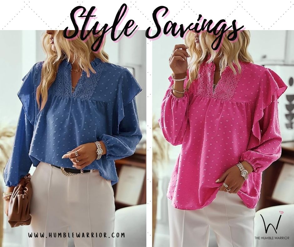 CCTOO Swill Dot Boho Blouses!!