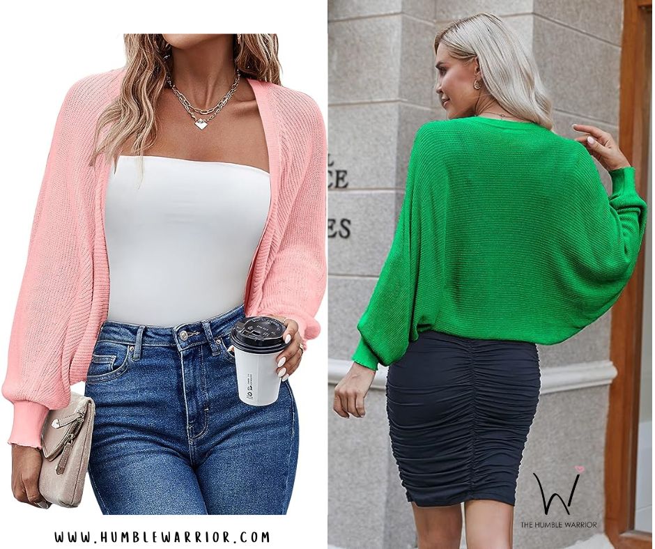 HOTOUCH Batwing Shrug Sweaters!