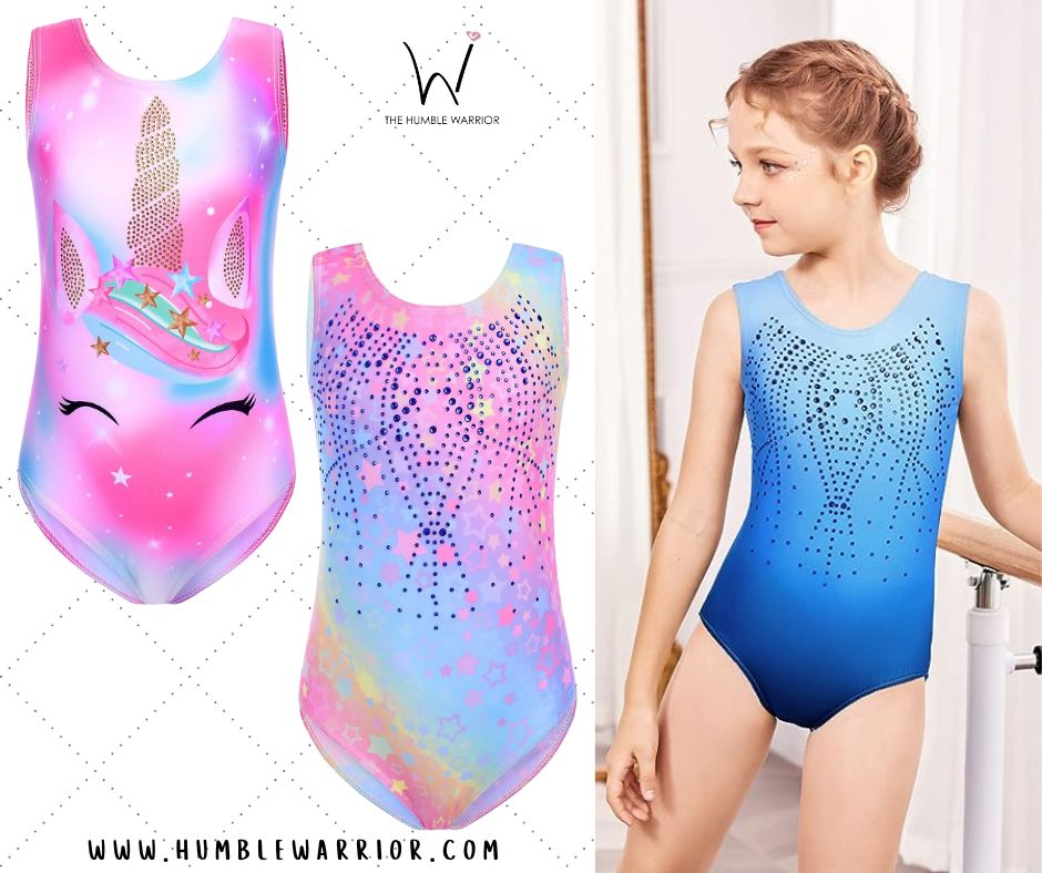Zaclotre Gymnastics Leotards Under !!
