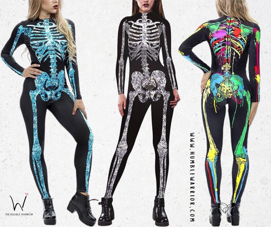 SPOOKTACULAR JomeDesign Skeleton Bodysuits!!