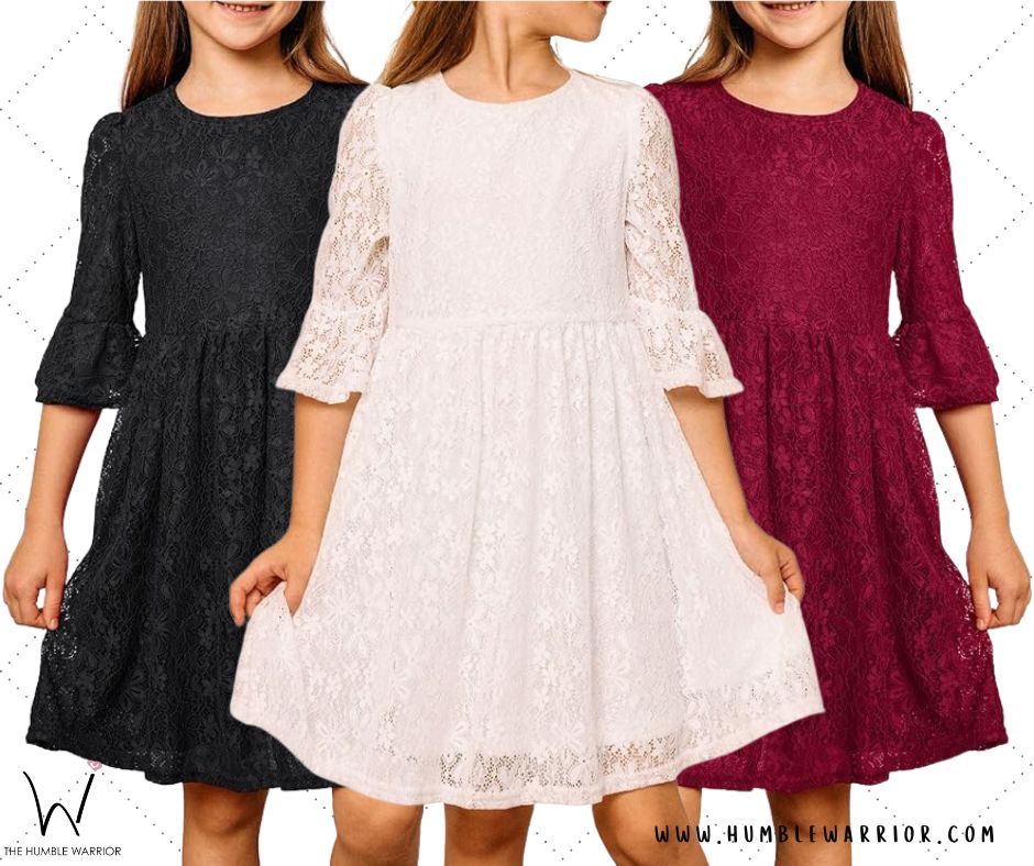 Maacie Lace Dresses for Toddlers!!
