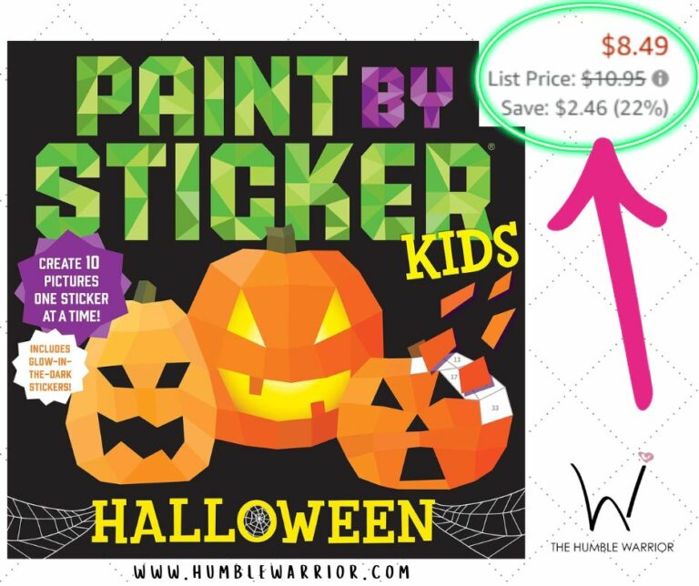 Best-Selling Halloween Paint by Sticker Book!!