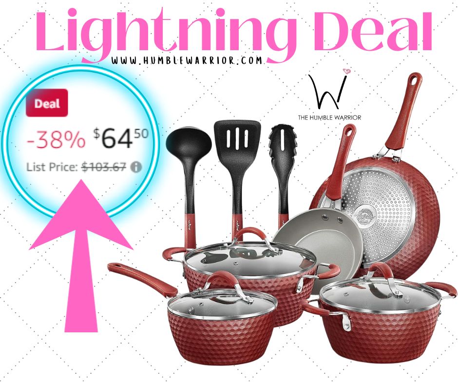 NutriChef Non-Stick Kitchenware Pots & Pans!