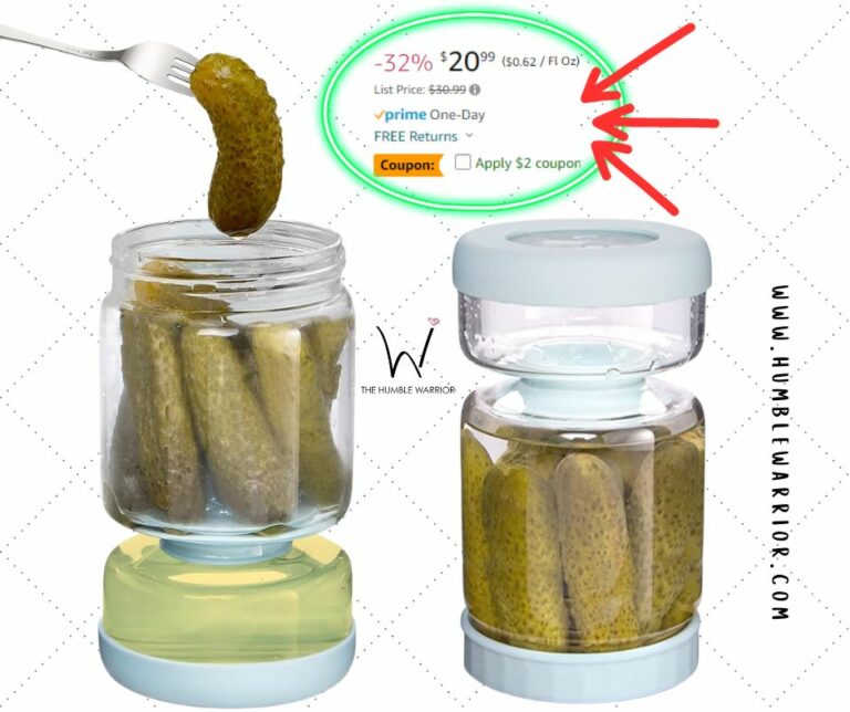 Group Favorite WhiteRhino Glass Pickle Jar!!
