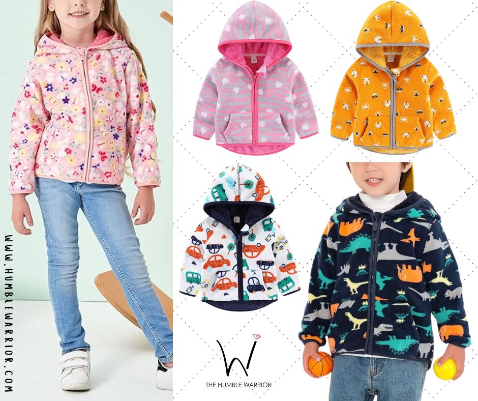 AMAWMW Fleece Jackets for Littles!!