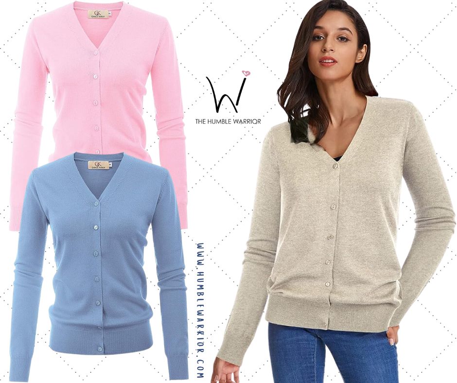 GRACE KARIN Classic Button Front Cardigans!