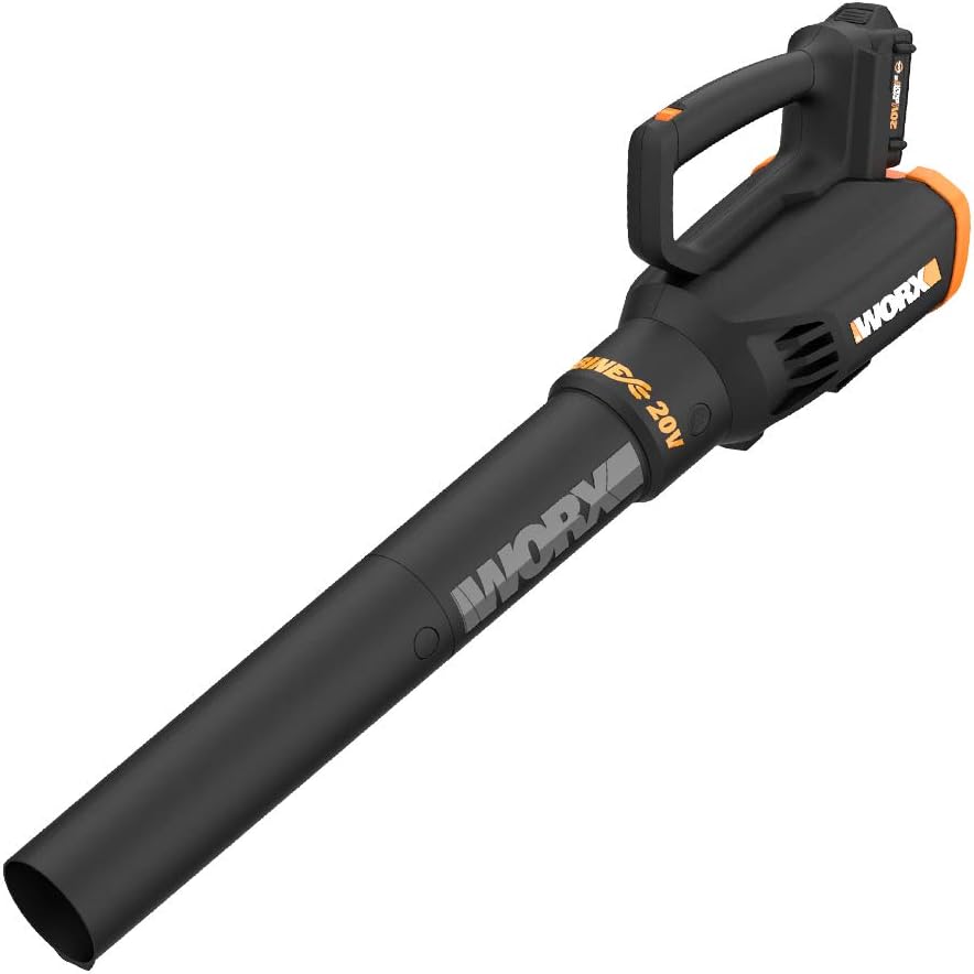 WORX 20V Turbine Cordless Two-Speed Leaf Blower Power Share – WG547 (Battery & Charger Included) ️