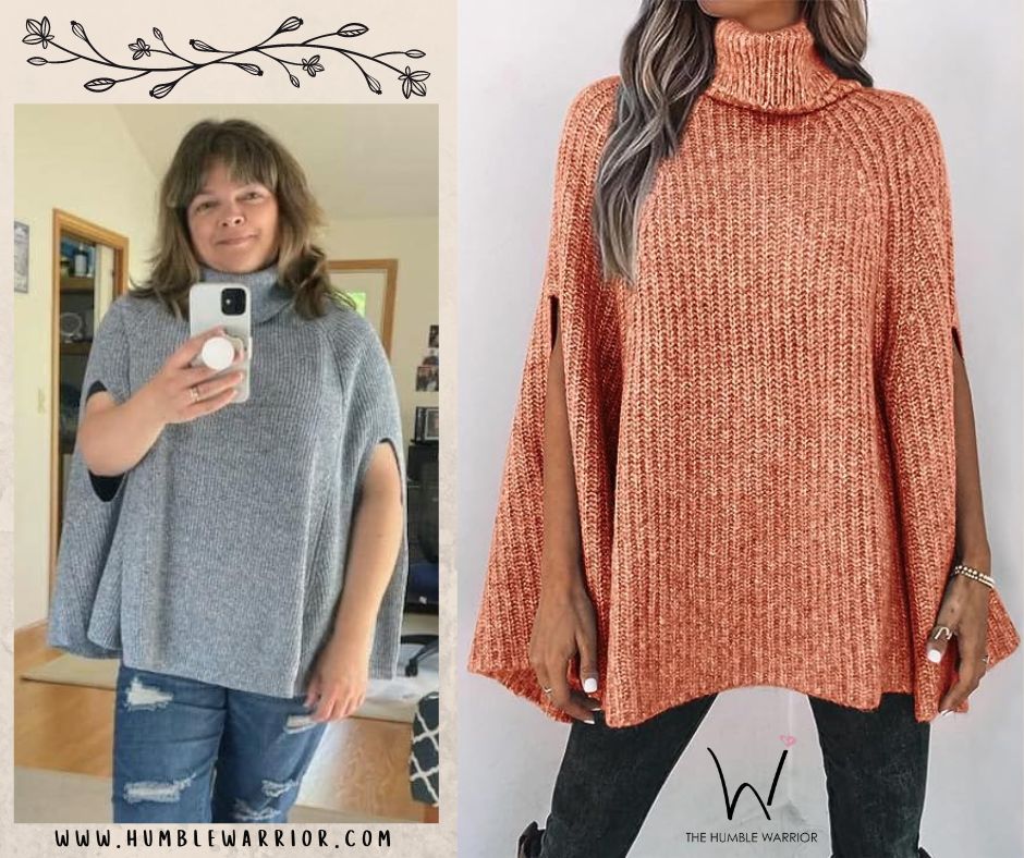 FABULOUS KIRUNDO Turtleneck Poncho Sweaters!!