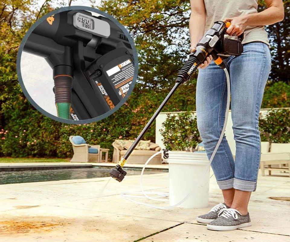 Power Share Hydroshot 2X20V Portable Power Cleaner