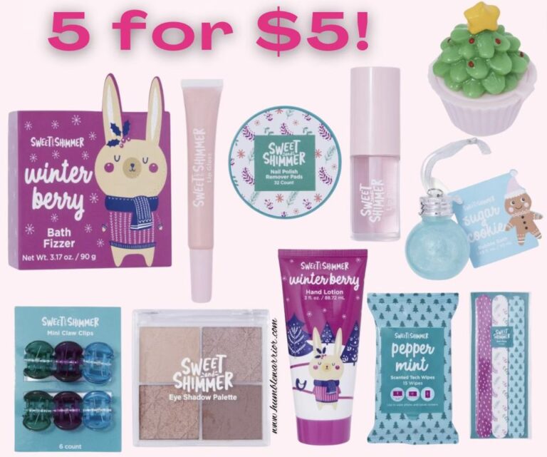 Today at Ulta!!! Score 5 beauty stocking stuffers for !!!