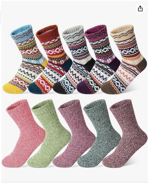Cozy sock alert!