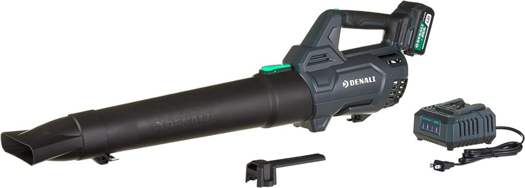 ️ Amazon Brand – Denali by SKIL 20V Brushless 400 CFM Leaf Blower Kit, Includes 4.0Ah Lithium Battery & Charger ️