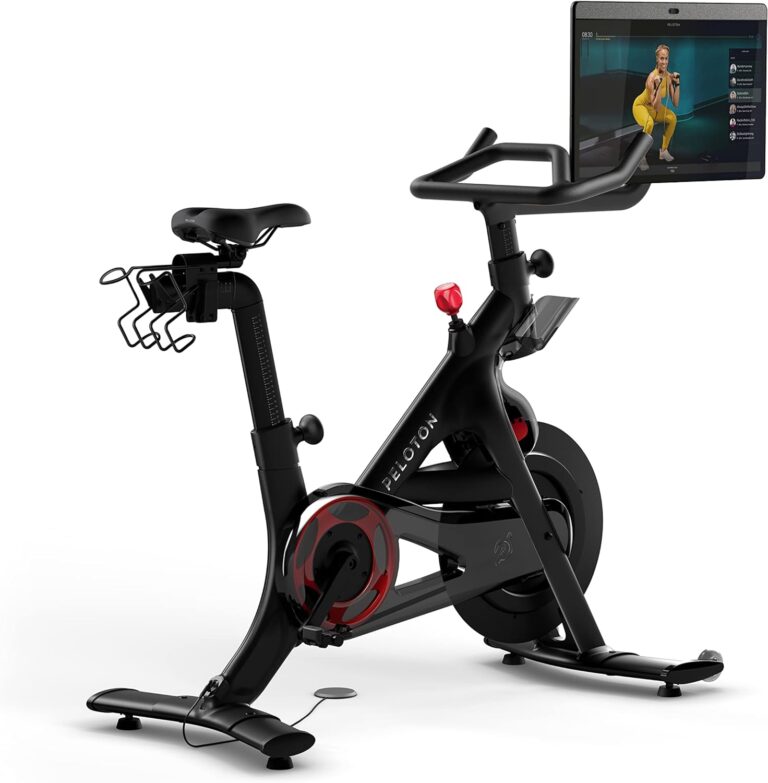 ‍️ Peloton Bike+ | Indoor Stationary Exercise Bike with 24” HD, Anti-Reflective Rotating Touchscreen ‍️