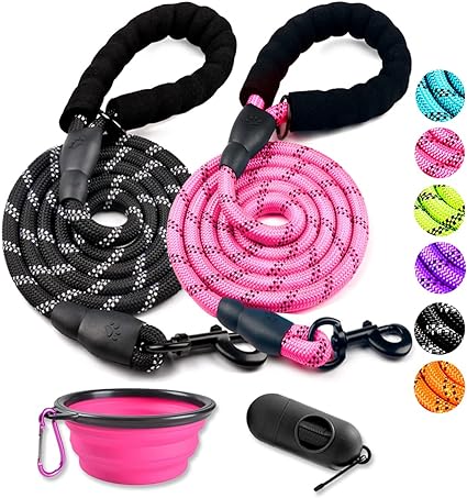 COOYOO 2 Pack Dog Leashes!