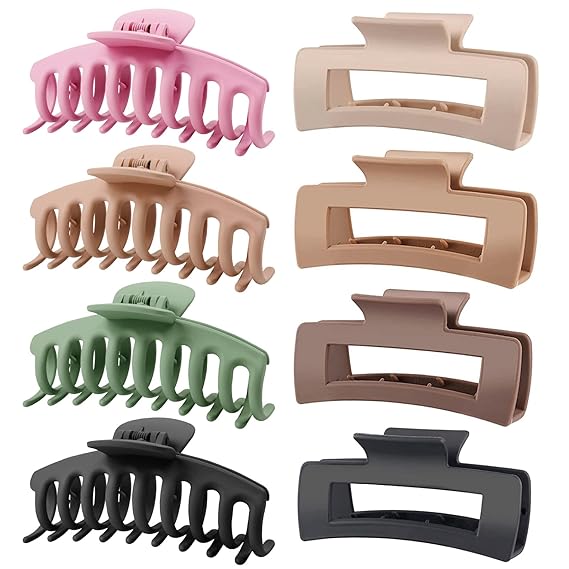 8 pack of TOCESS Large Claw Clips
