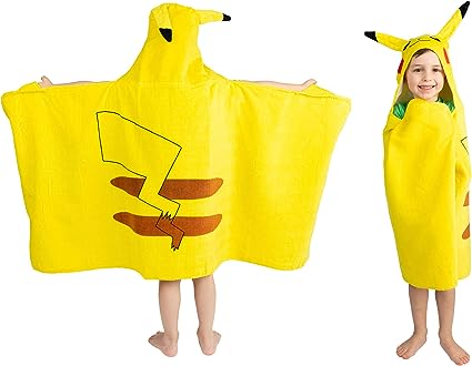 Pokemon Pikachu Hooded Towel