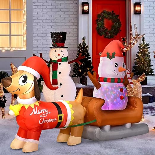 8′ Christmas Inflatable Lawn Ornament