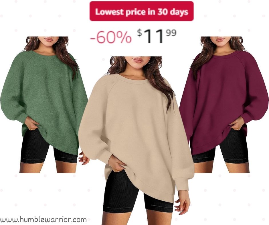OFEEFAN oversized sweatshirts