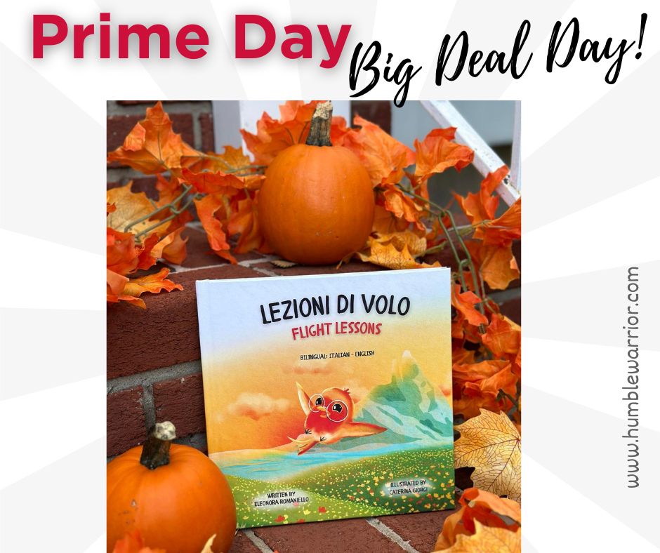 Lezioni di Volo – Flight Lessons by E. Romaniello bilingual Italian & English kids book