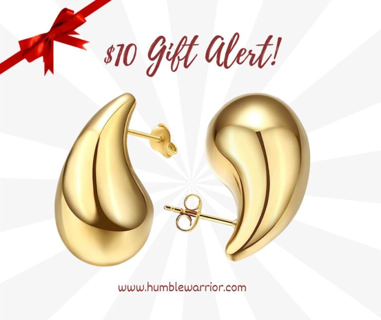Bottega Veneta Inspired Teardrop Earrings
