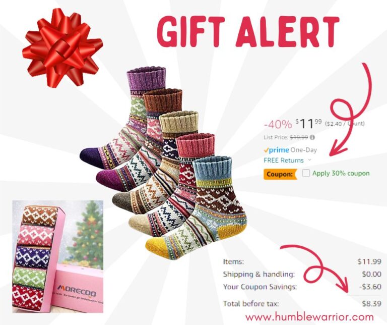 MORECOO Women’s Winter Socks