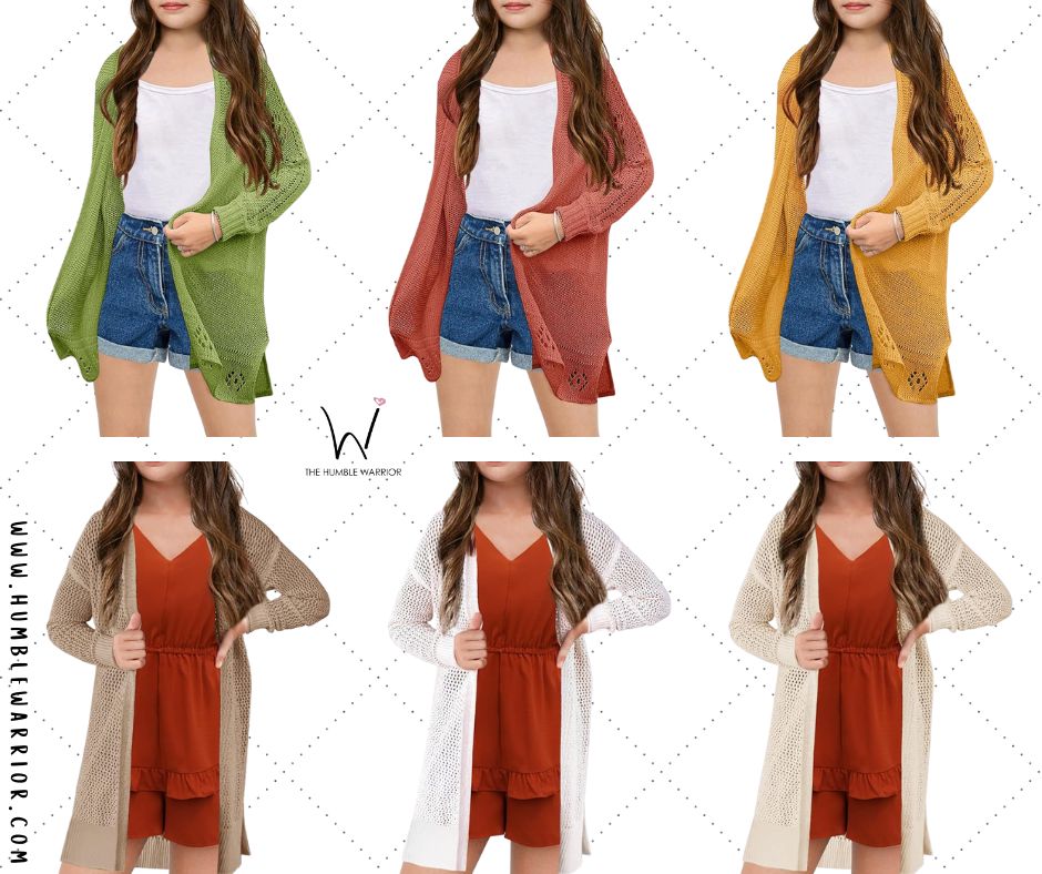 Misassy Batwing Cardigans for Girls!!