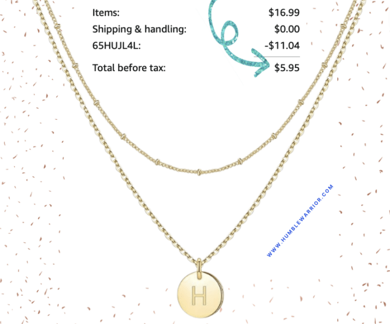 IEFWEEL Gold Plated Layered Initial Necklace!