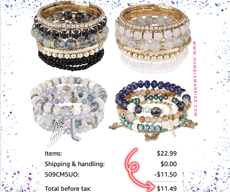 iYours Set of 4 Bohemian Bracelet Sets!