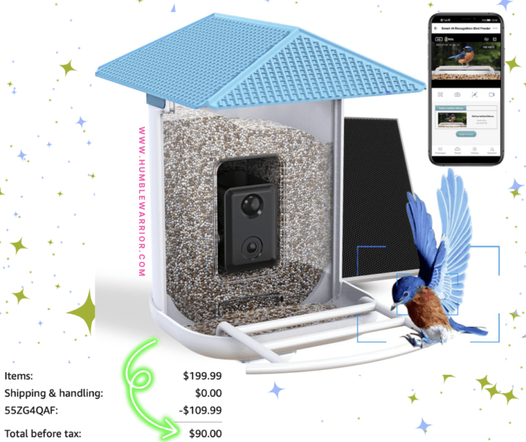 Yukhsin Solar Powered Smart Bird Watcher!
