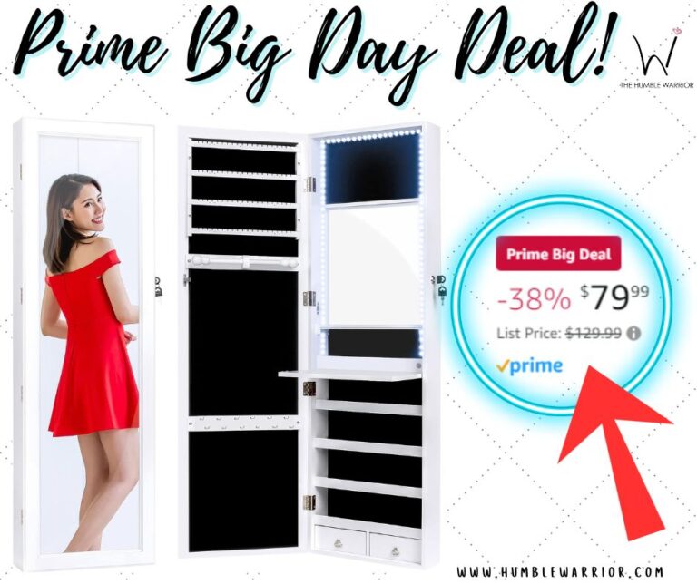 Best Choice Products Full Length Hanging Mirror & Jewelry Armoire Cabinet!!