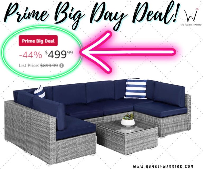 Best Choice Products 7-Piece Modular Conversation Sofa Set!!