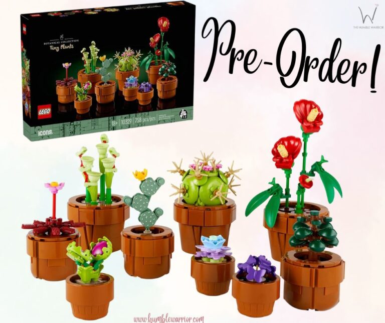 LEGO Icons Tiny Plants Building Set Pre Order!