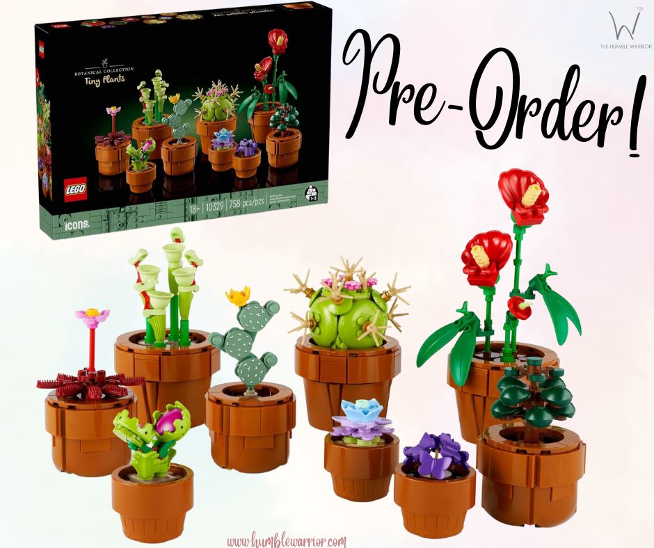 LEGO Icons Tiny Plants Building Set Pre Order!