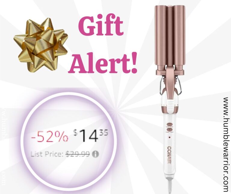 Conair Double Ceramic 3 Barrel Curling Iron Hair Waver