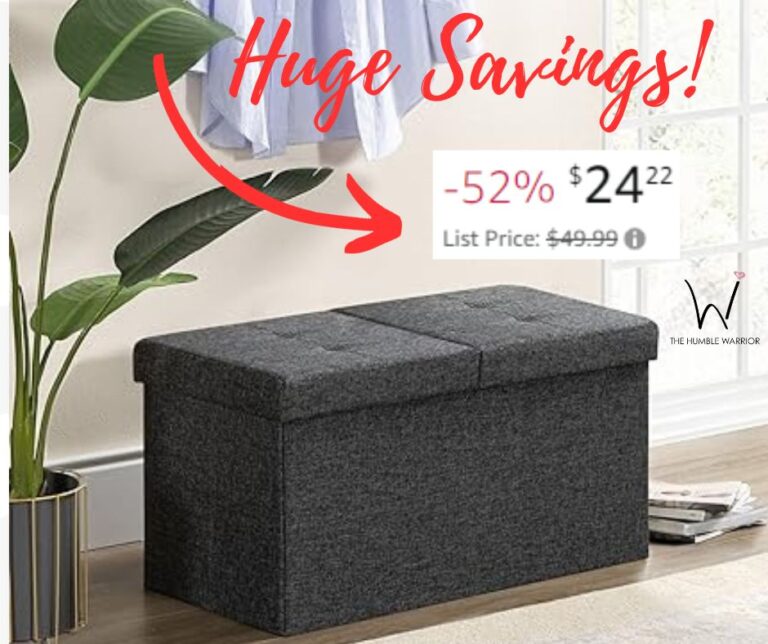 30″ Storage Ottoman by Otto & Ben