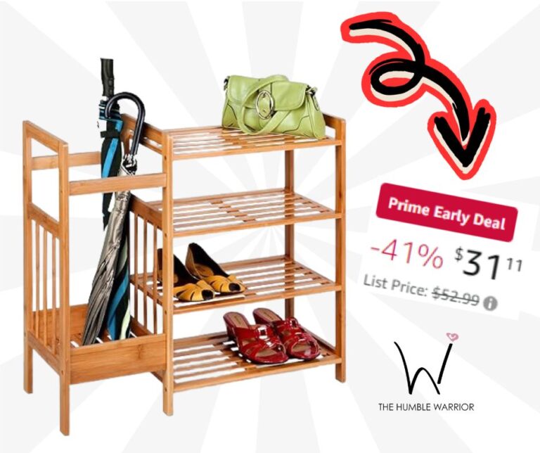Honey-Can-Do Bamboo Entryway Organizer