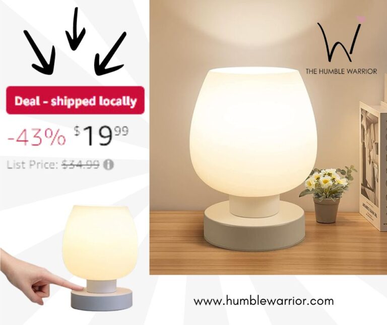 Bedside Touch Lamp!