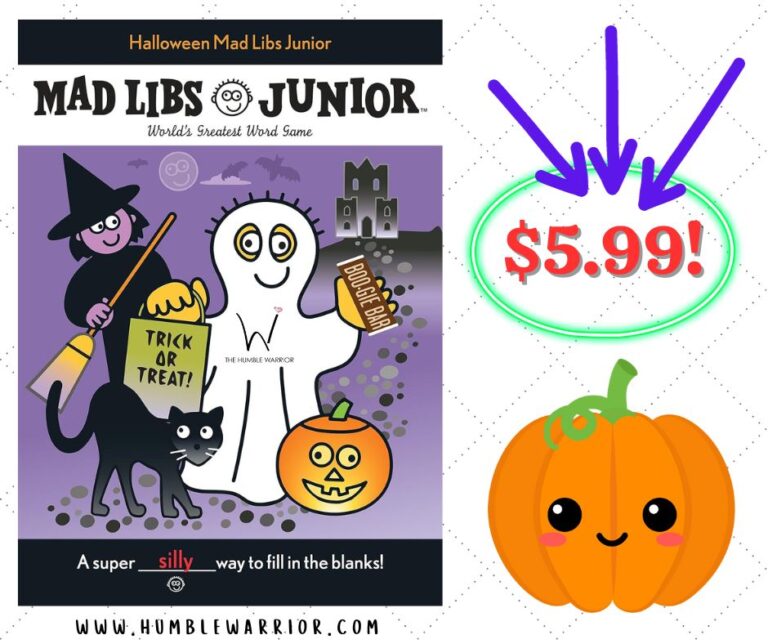 SPOOKTACULAR Halloween Mad Libs Junior!