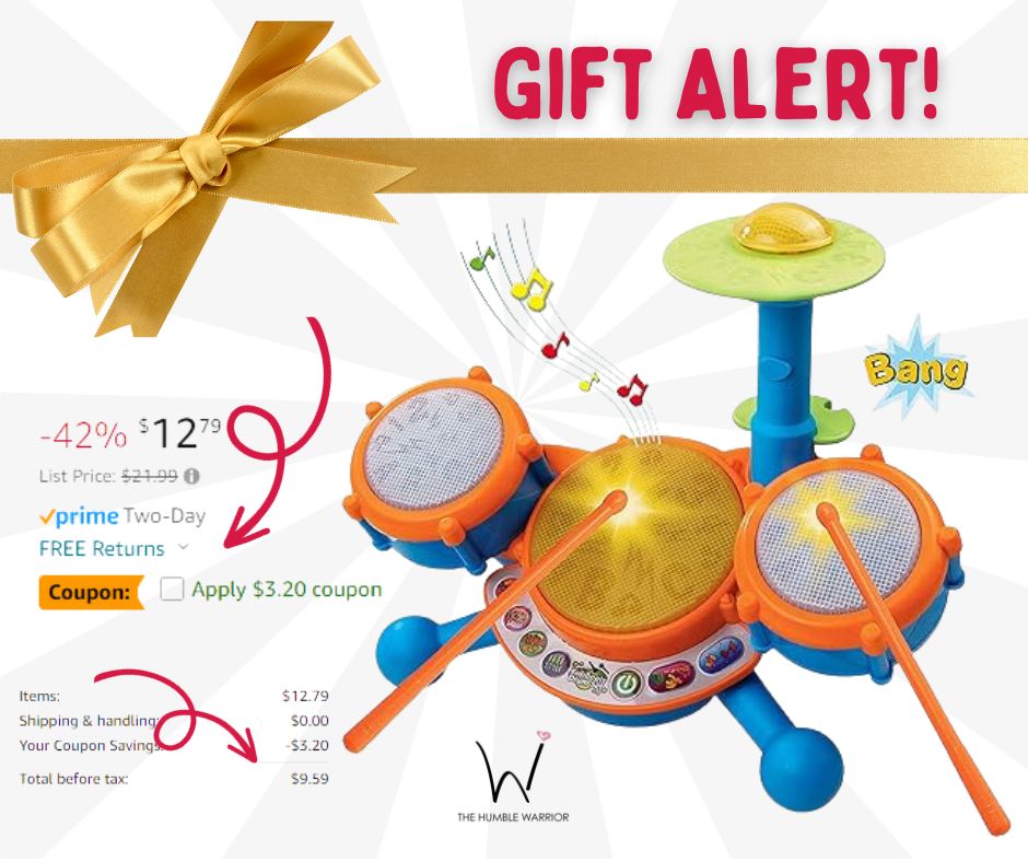 VTech KidiBeats Kids Drum Set