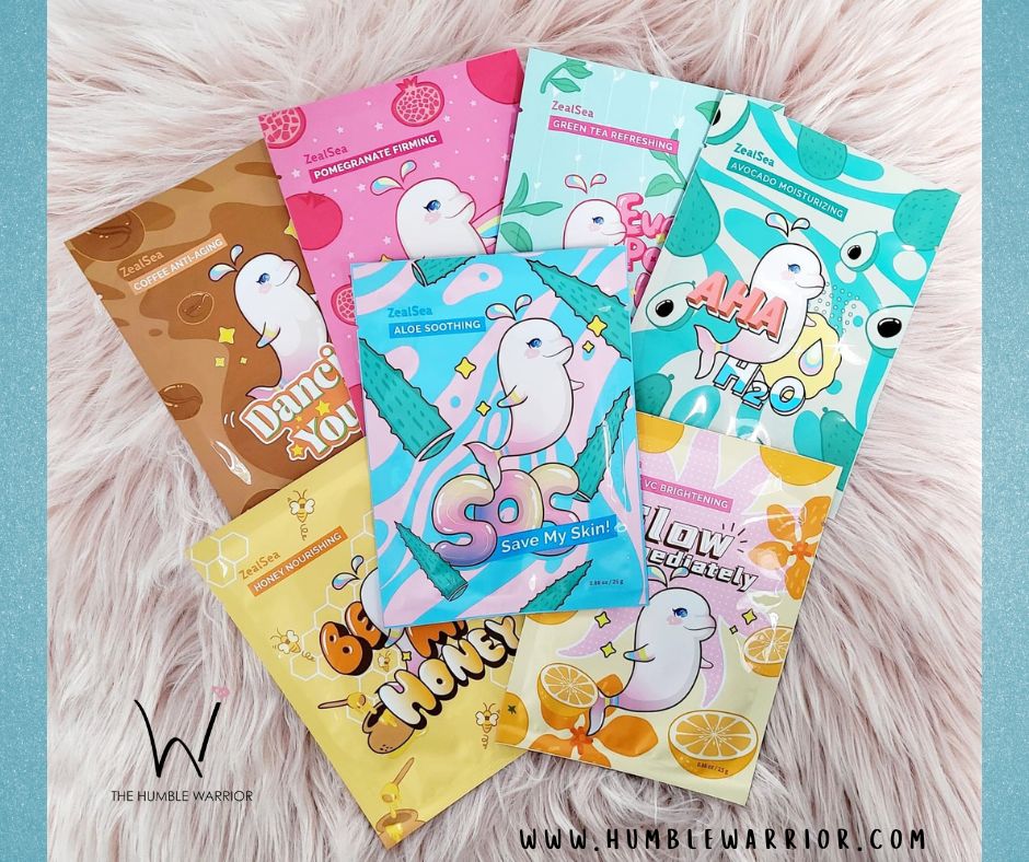 Group Favorite 7-pack of Sheet Masks by ZealSea!!