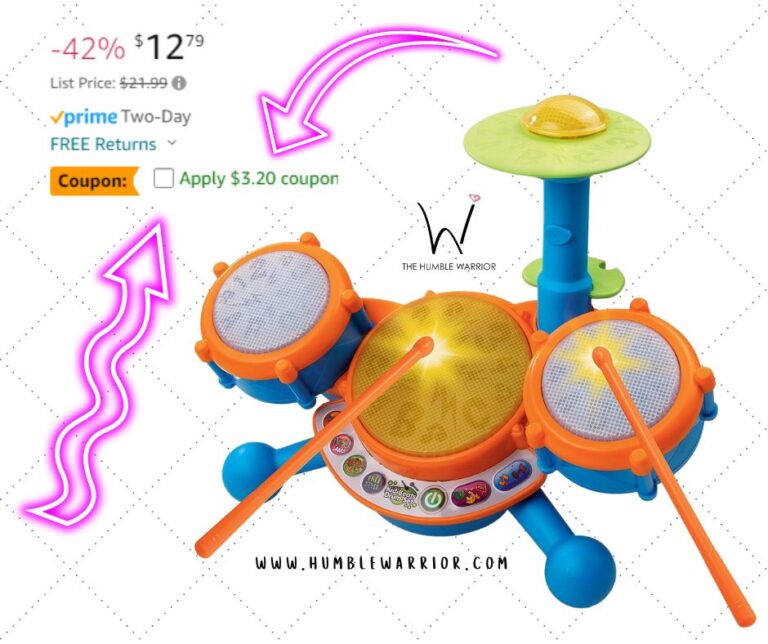 VTech KidiBeats Kids Drum Set!!