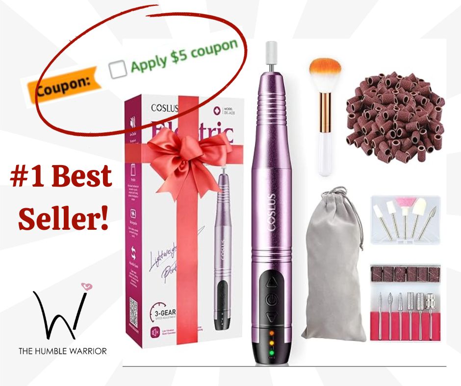 COSLUS Cordless Nail Drill Electric File