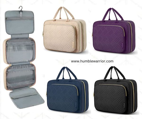WOOMADA Hanging Travel Toiletry Bag
