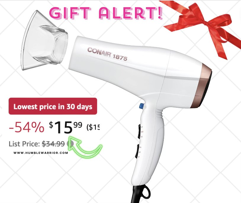 Conair Double Ceramic Hair Dryer!